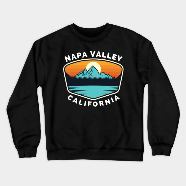 Napa Valley Ski Snowboard Mountain California Napa - Napa Valley California - Travel Crewneck Sweatshirt by Famgift